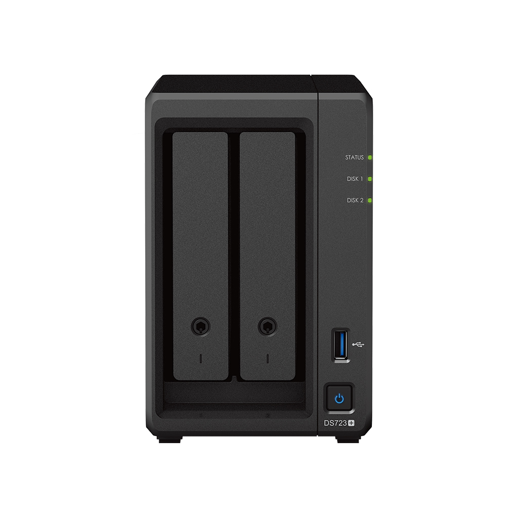 Synology DS723+/2베이/NAS/WD Purple SET(6TBx2)