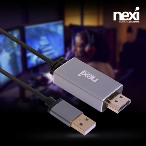 NX1099 USB 2.0 HDMI 캡처 보드 케이블타입 2M (NX-CAP01)