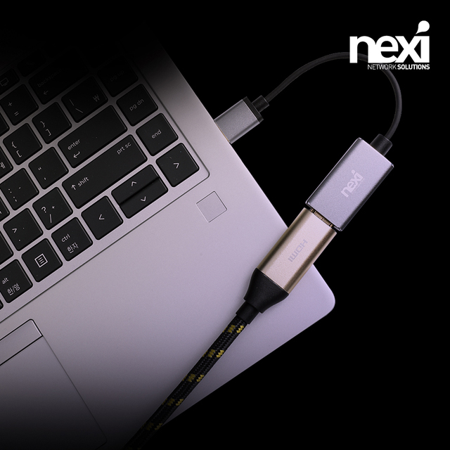 NX1110 USB 2.0 HDMI 캡처 보드 젠더타입 15CM (NX-CAP02)