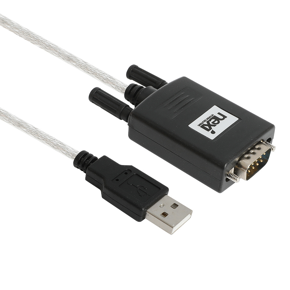 NX1083 USB 2.0 to 시리얼 RS232 케이블 1m (NX-UC232N)
