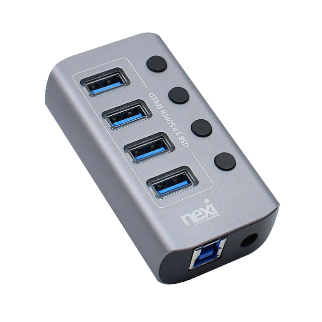 NX824 USB 3.0 4포트 유전원 허브 (NX-U1004P)