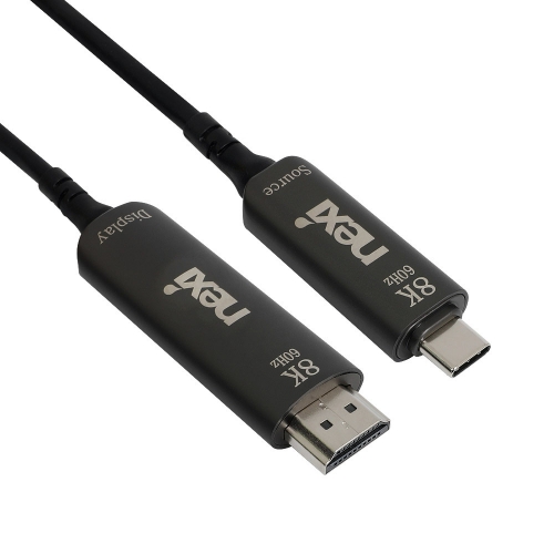 NX1357 USB 3.1 C타입 to HDMI 2.1 AOC 하이브리드 광 케이블 20M