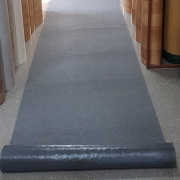 미끄럼방지 회색 코일매트 현관 사무실 바닥 발매트 6m 12m