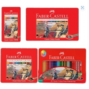 파버카스탈 일반색연필(빨강틴) 12색.24색.36색.48색.60색