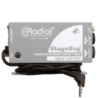 Radial Stage Bug SB-5 / 랩탑 DI박스 / 패시브 스테레오 / 래디얼 / 수입정품