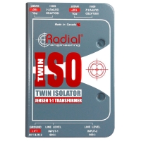 Radial Twin ISO / 패시브 2채널 라인레벨 아이솔레이터 / 래디얼 / 수입정품
