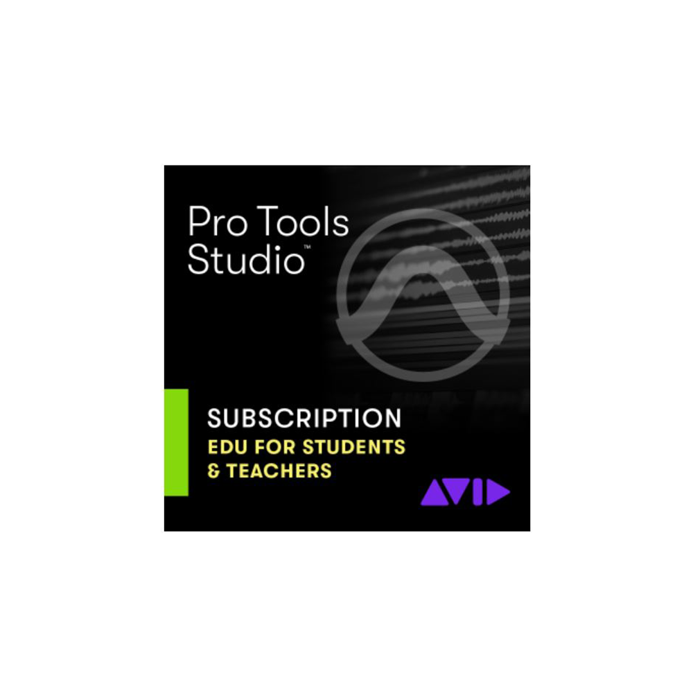 Avid Pro Tools Studio Annually Subscription for EDU - NEW 아비드 프로툴 스튜디오 1년구독 교육용