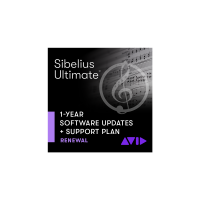 Avid Sibelius Ultimate 1-Year Updates + Support Plan Renewal / 아비드 시벨리우스 울티메이트 업데이트 / 기존 사용자용 / 리뉴얼