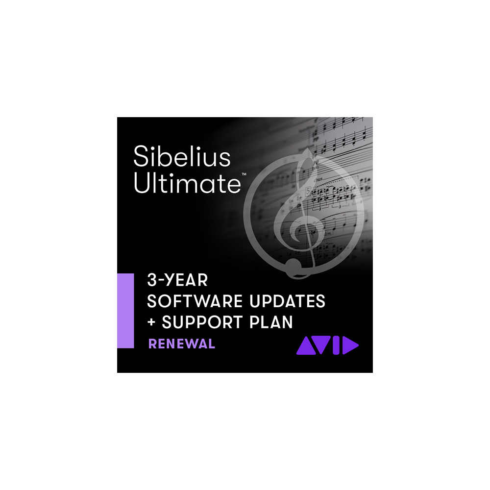 Avid Sibelius Ultimate 3-Year Updates + Support Plan Renewal / 아비드 시벨리우스 울티메이트 업데이트 / 기존 사용자용 / 리뉴얼