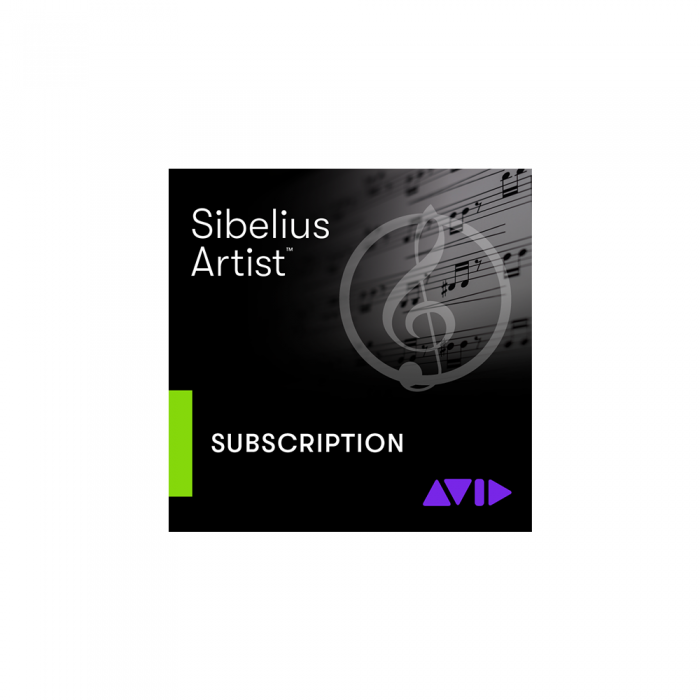 Avid Sibelius Artist 1-Year Subscription NEW / 아비드 시벨리우스 / 1년구독