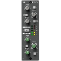Solid State Logic E-Series Dynamics for 500-series (Bruched Metal)