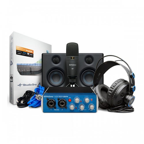 Presonus 프리소너스 AudioBox USB 96 Studio Ultimate 오디오 인터페이스 패키지