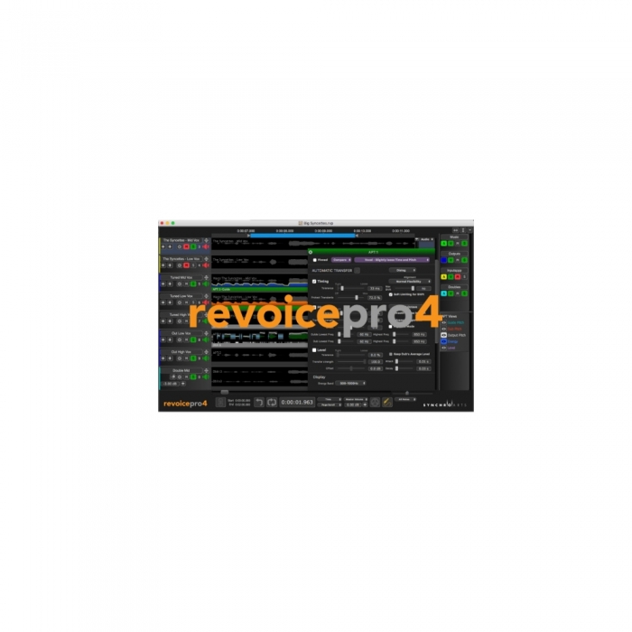 Synchro Arts Revoice Pro 4 - Upgrade From Revoice Pro 3 / 싱크로 아츠 / 수입정품