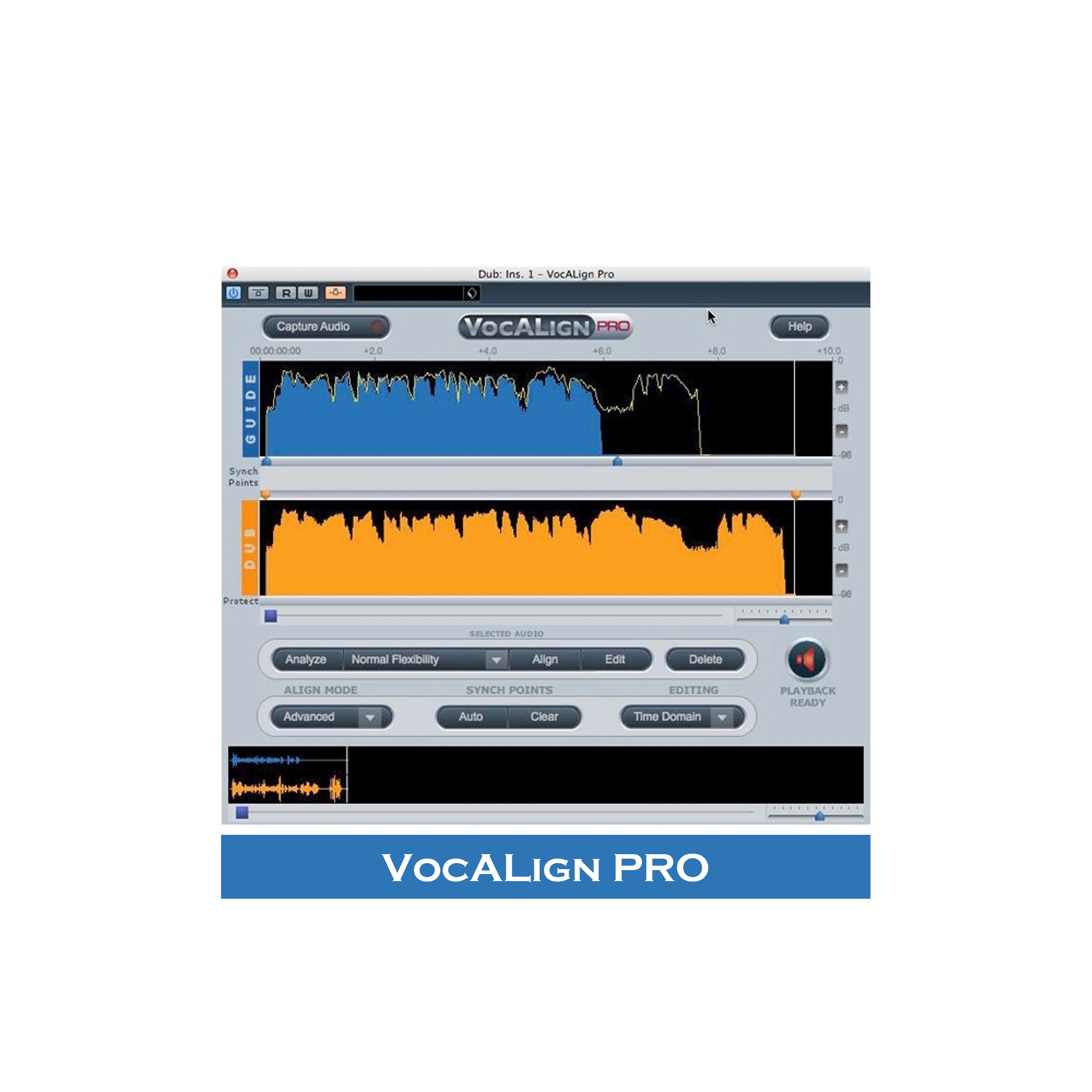 Synchro Arts VocALign PRO 4 - Upgrade from VocALign Project / 싱크로 아츠 / 수입정품