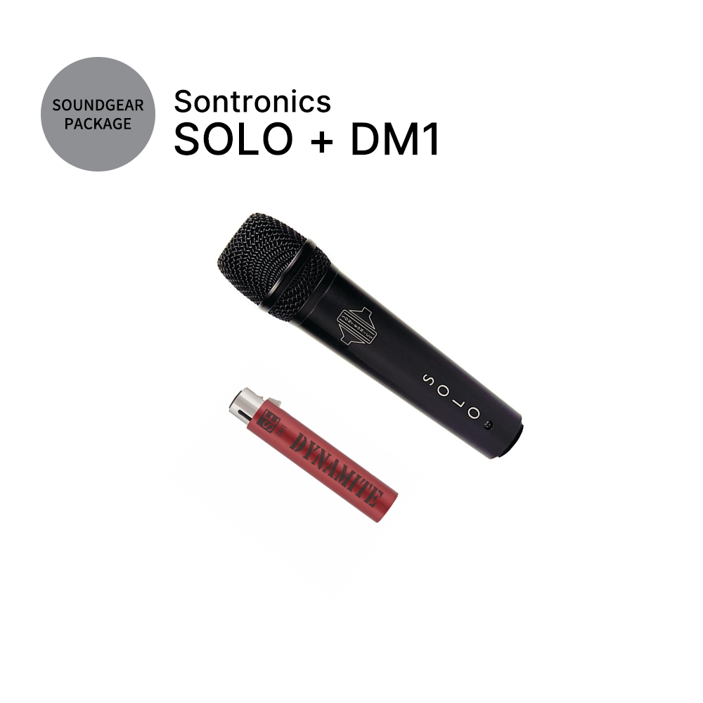 Sontronics SOLO + sE DM1 다이너마이트 패키지