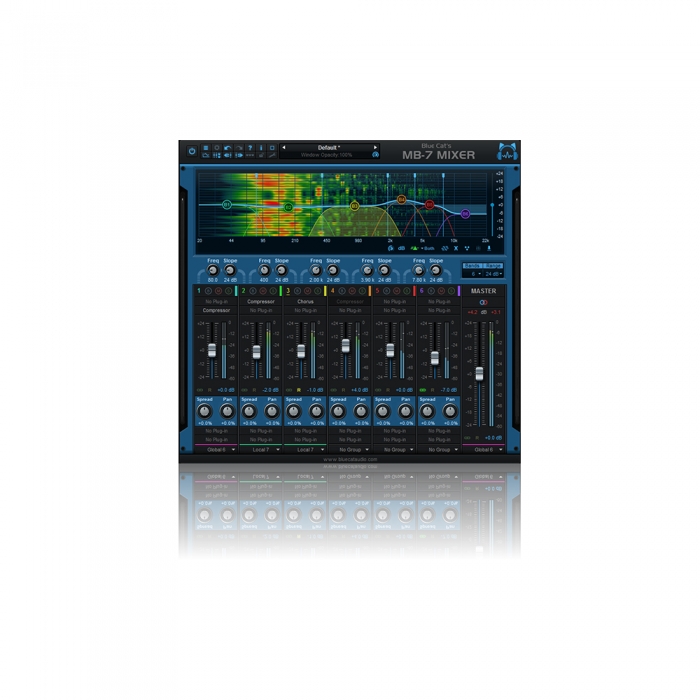 BlueCatAudio 플러그인 MB-7 Mixer