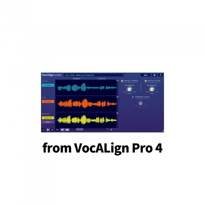 Synchro Arts VocAlign Ultra - from VocALign Pro 4