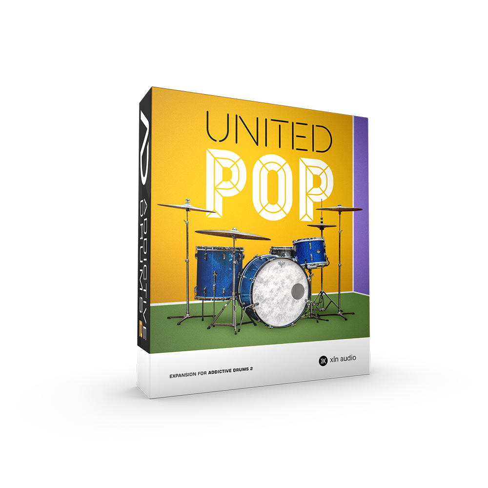 XLN Audio United Pop 드럼 가상악기 엑스엘엔오디오 유나이티드 팝