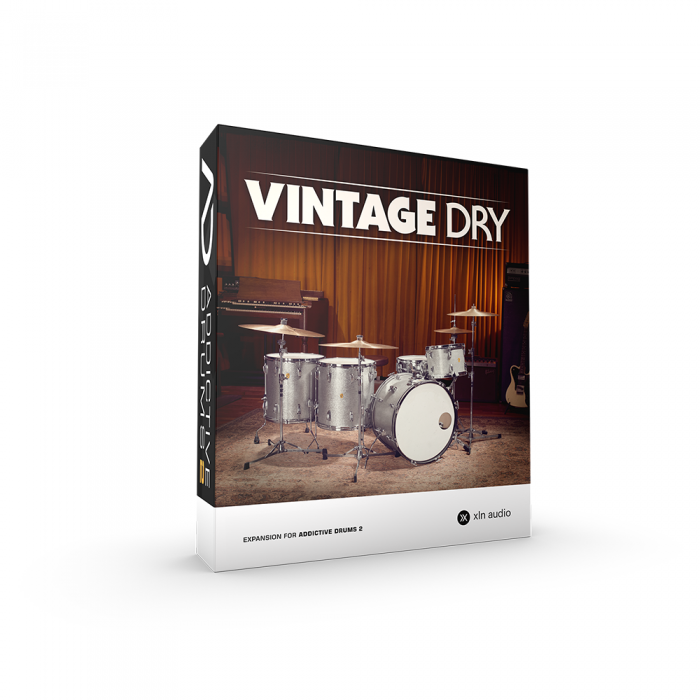 XLN Audio Vintage Dry 드럼 가상악기 엑스엘엔오디오 빈티지드라이