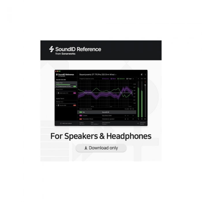 Sonarworks SoundID Reference for Speakers & Headphones 소나웍스