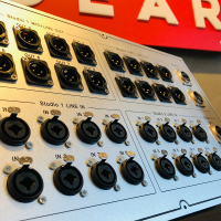 Custom Studio Panel 스튜디오 패널 공사 녹음실 부스 컨트롤룸 큐시스템 XLR 월플레이트