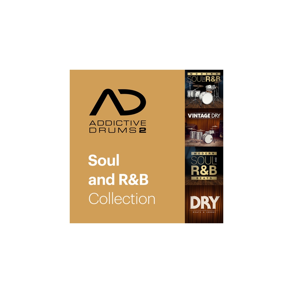XLN Audio Addictive Drums 2 Soul & R&B Collection 드럼 가상악기 엑스엘엔오디오 소울앤알앤비 컬렉션