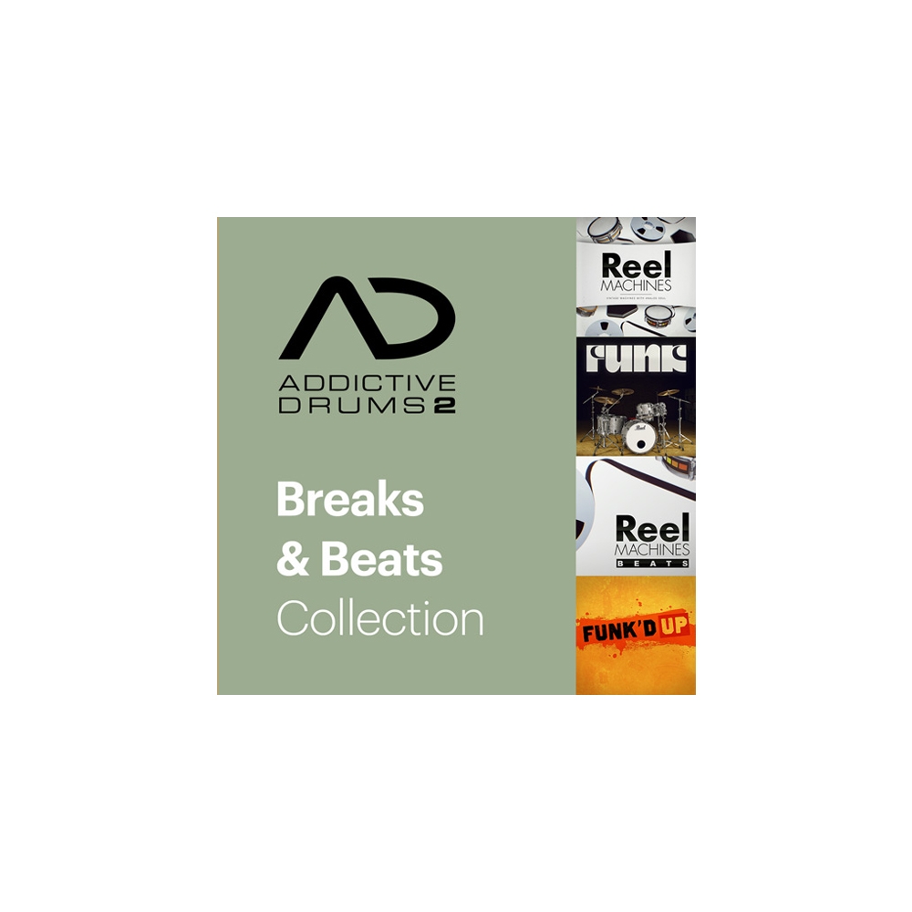 XLN Audio Addictive Drums 2 Breaks & Beats Collection 드럼 가상악기 엑스엘엔오디오 브릭스비트 컬렉션
