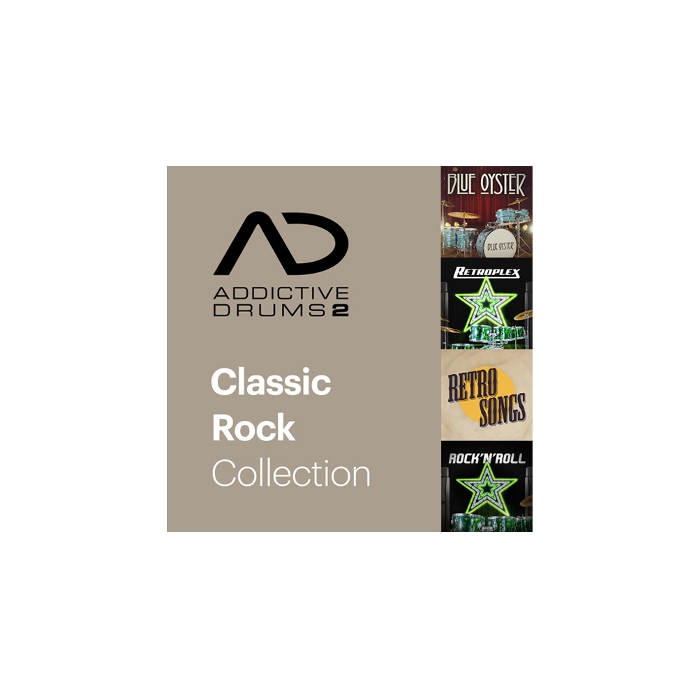 XLN Audio Addictive Drums 2 Classic Rock Collection 드럼 가상악기 엑스엘엔오디오 클래식 록 컬렉션