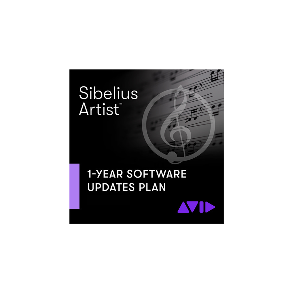 Avid Sibelius Artist 1-Year Software Updates + Support Plan (구 Reinstatement)