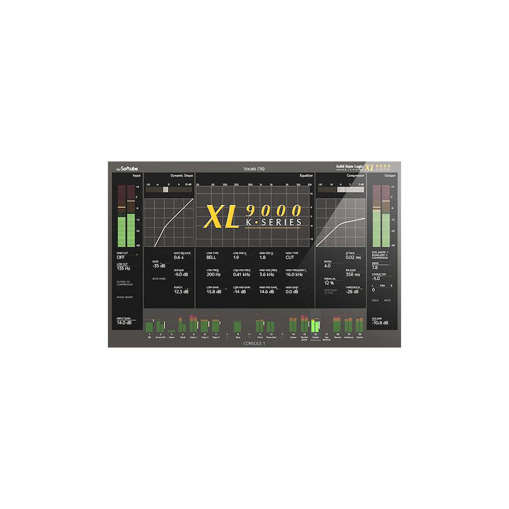 Softube SSL XL 9000 K-Series for Console 1