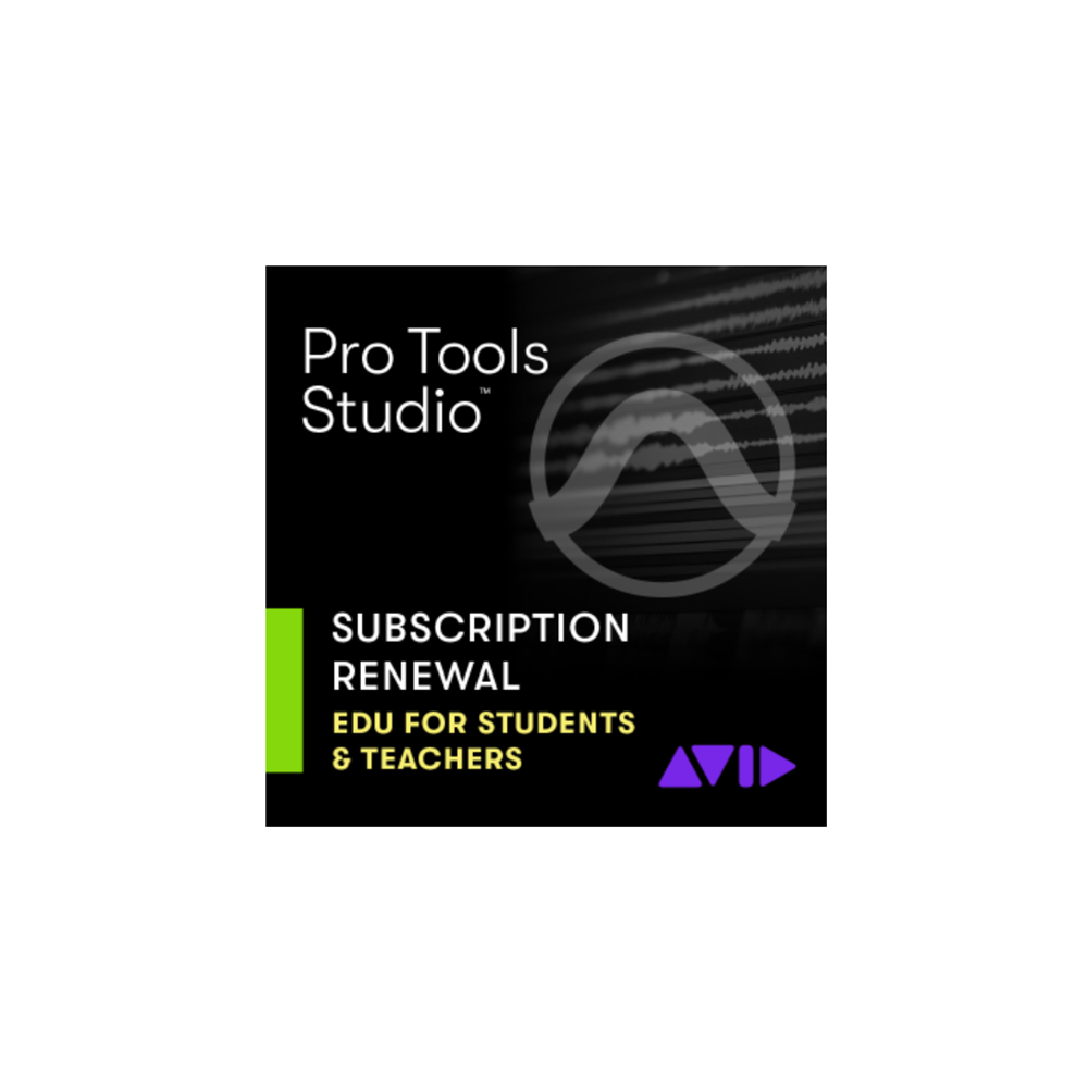 Avid Pro Tools Studio Annually Subscription for EDU - Renewal 아비드 프로툴 스튜디오 1년구독 교육용 리뉴얼,프로툴소프트웨어
