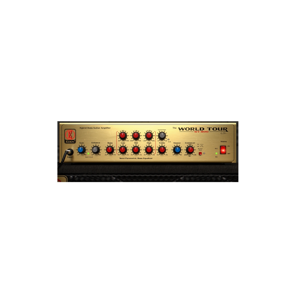 Softube Eden WT-800 Bass Amp 소프튜브