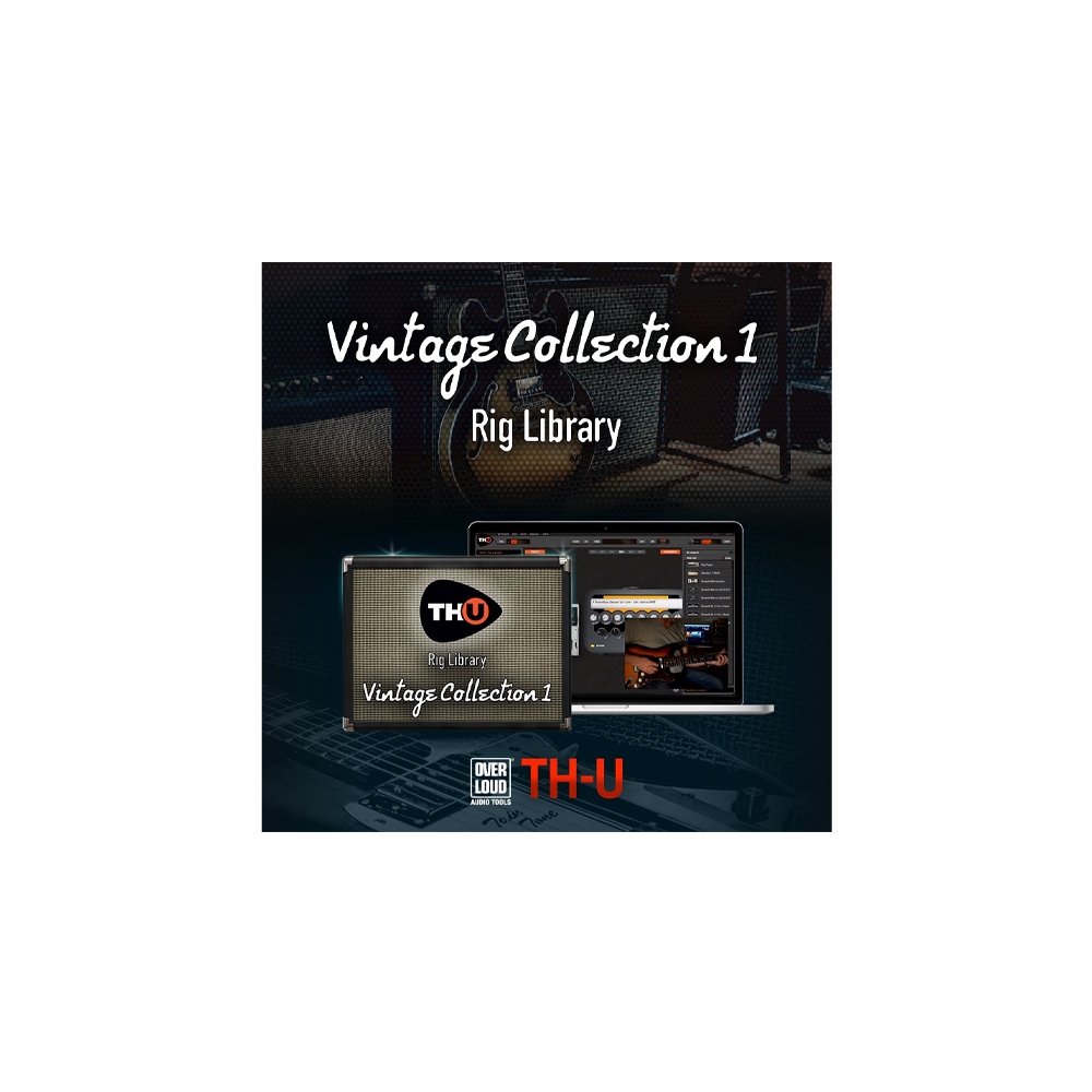 Overloud Vintage Collection 1 오버라우드 플러그인 (전자배송) TH-U 확장팩