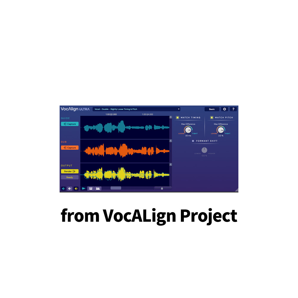 Synchro Arts VocAlign Ultra - Upgrade from VocALign Project 5