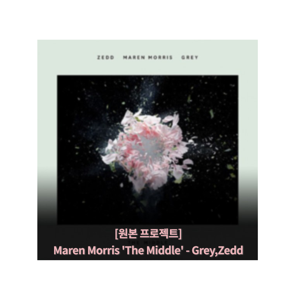 [원본 프로젝트] Zedd,Grey -'The Middle' (Feat. Maren Morris)