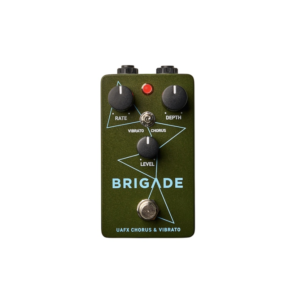 (입고예정) Universal Audio UAFX Brigade Chorus & Vibrato 빈티지 버킷 브리게이드 코러스 및 비브라토 에뮬레이션 페달