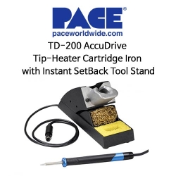 PACE 페이스 TD-200 AccuDrive Tip-Heater Cartridge Iron with Instant SetBack Tool Stand (6993-0317-P1)