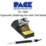PACE 페이스 TD-100A Ergonomic Soldering Iron with Tool Stand (6993-0318-P1)